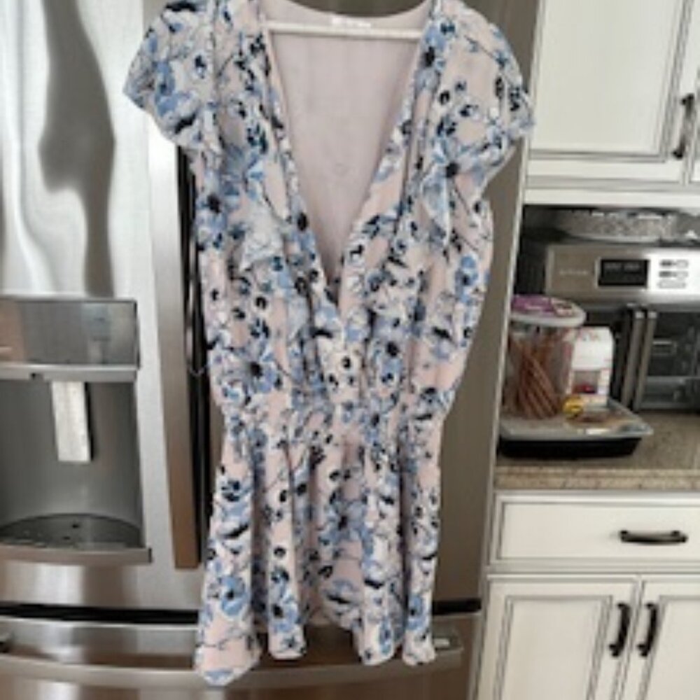 Parker flowered dress